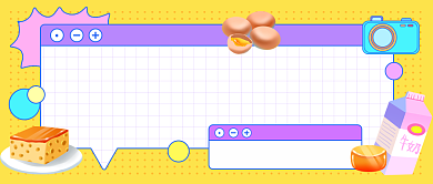 美食探店打卡公众号首图背景