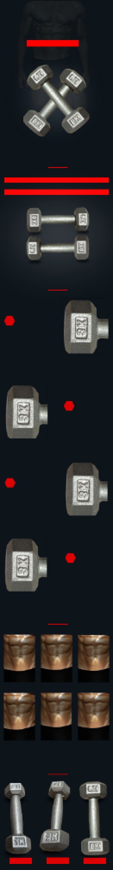 哑铃银色健身器材肌肉男简约详情页背景