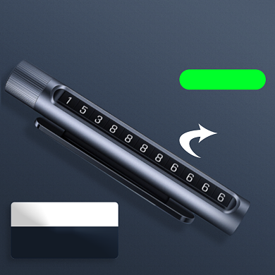 汽车用品配件临时停车牌号码简约主图背景