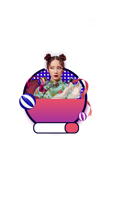 电商倒计时直播移动app弹窗背景