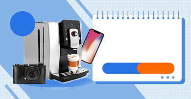 清仓活动数码电器家电相机淘宝电商横版海报背景