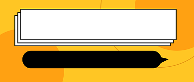 男人节橙色简约公众号首图背景