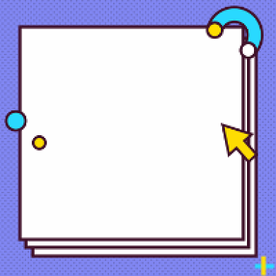 免费体验几何简约公众号次图背景