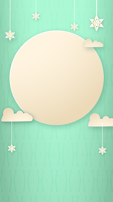 生日快乐祝福贺卡绿色质感手机海报背景