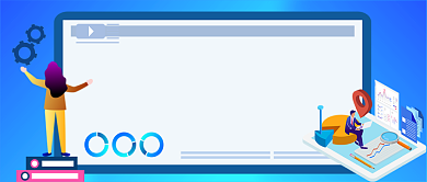 金融解析股市分析手绘卡通公众号首图背景