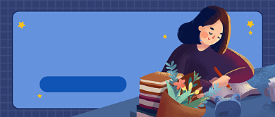 自由职业者卡通公众号首图背景