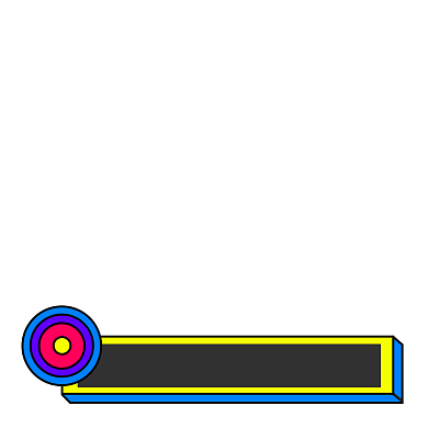 双十一促销签孟菲斯电商撞色加入会员背景