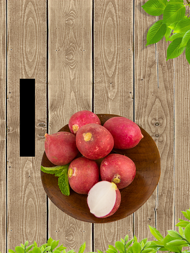 红皮萝卜蔬菜食品淘宝主图直通车模板背景