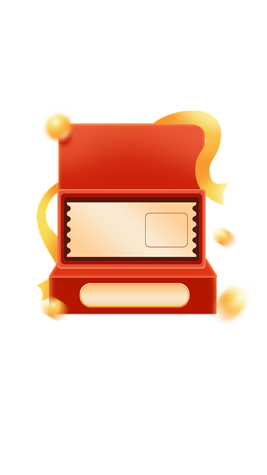 店铺惊喜奖优惠券弹窗背景