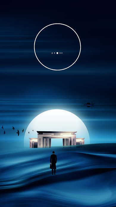 创意时尚大气地产行业聊天背景图背景