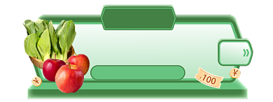 小清新生鲜外卖平台胶囊入口图悬浮窗背景