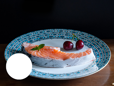 餐饮美食海鲜三文鱼美团主图背景