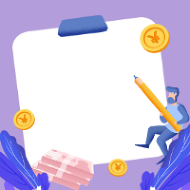 生财有道商务插画公众号次图背景