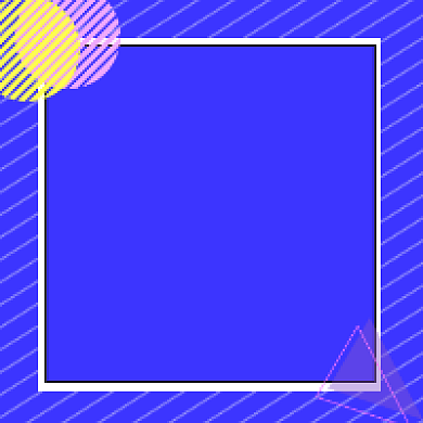 高考资讯蓝色几何简约公众号次图背景