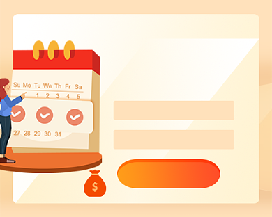 工资理财财务自由小程序封面背景