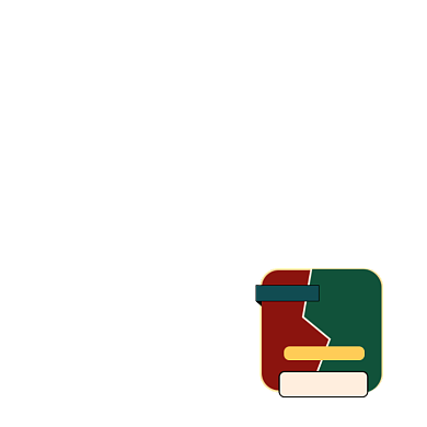 重阳节优惠券复古国潮红色蓝色绿色背景