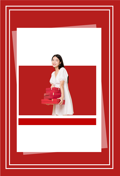 双十二女装年终大促钻展背景