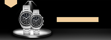 时尚男士手表促销banner背景