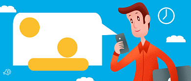 企业招聘扁平卡通公众号首图背景