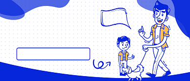 文明遛狗公众号首图背景