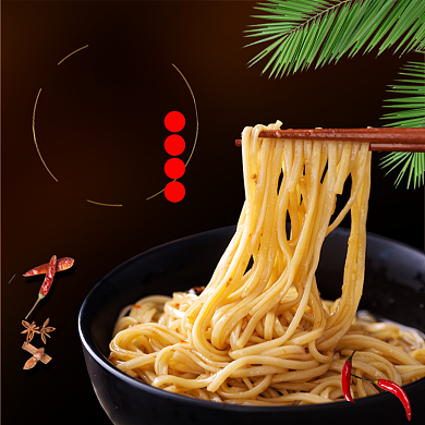 餐饮美食麻辣面饿了么主图背景