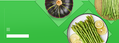 有机蔬菜冬季生鲜电商全屏海报背景