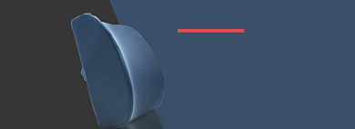 汽车护腰靠垫配件电商banner背景