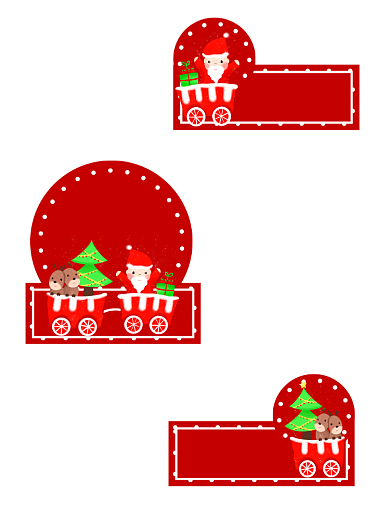 圣诞红色创意手持拍照KT板背景