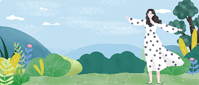 处暑时节公众号首图背景