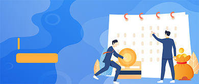 基金定投懒人理财小妙招公众号配图背景