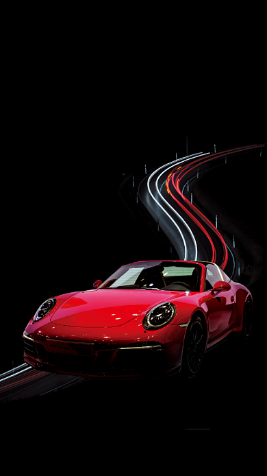 酷炫保时捷豪车手机壁纸背景