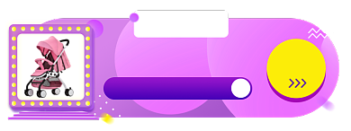 双十一母婴淘宝电商胶囊banner图背景