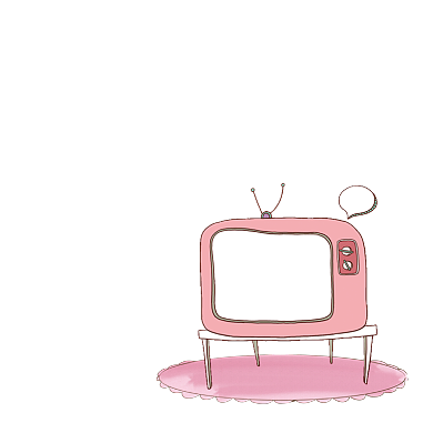 领券购物店铺活动可爱卡通电视活动标签背景