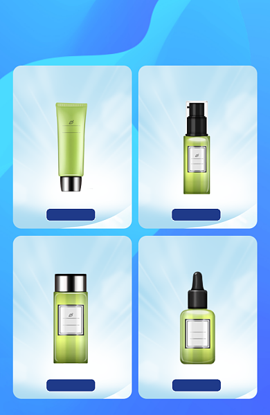 双十一必选化妆品清单商品关联列表背景