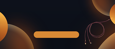 苹果耳机和充电器手绘卡通公众号首图背景