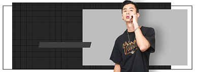 男装夏季清仓活动banner背景