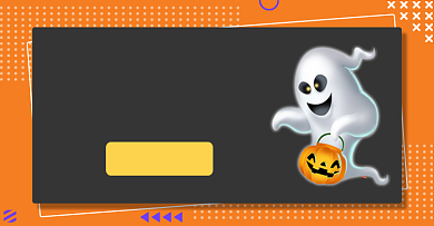 万圣节糖果促销淘宝电商横版海报背景