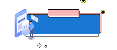 科技资讯蓝色大气公众号logo背景