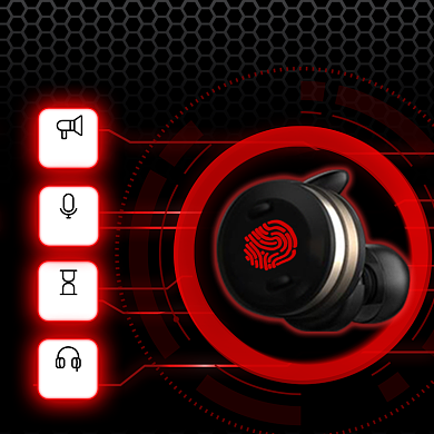 蓝牙耳机数码电子产品主图背景