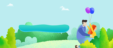 带娃游玩圣地公众号首图背景