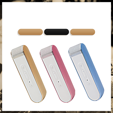 无线蓝牙麦克风多色展示促销简约主图背景