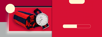 钟表节双十一年货节淘宝电商banner背景