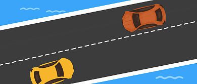 乘车出行注意事项交通安全公众号首图背景