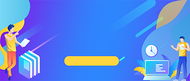 金融投资入门手绘卡通公众号首图背景