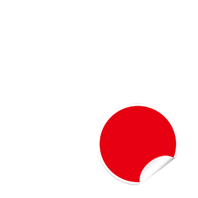 圆形创意红色折扣标签背景