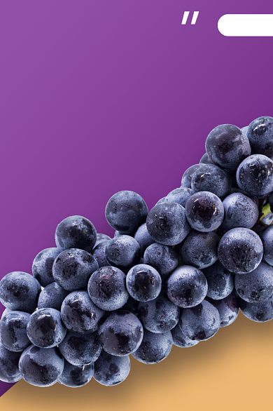 新鲜水果葡萄提子紫色电商主图背景