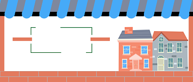 租房合租时代品质好公众号首图背景