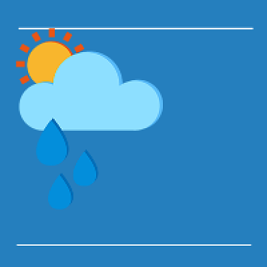 天气预报微信素材公众号次图封面背景