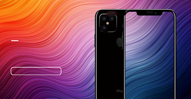 iPhone全网5G手机苹果促销海报背景