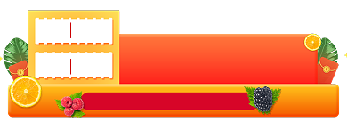 红色双十一水果返场胶囊banner背景